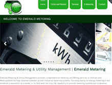 Tablet Screenshot of emeraldmetering.co.za